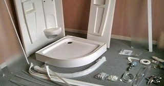 Установка душевой кабины Южно-Сахалинск, цена от 3050 руб.